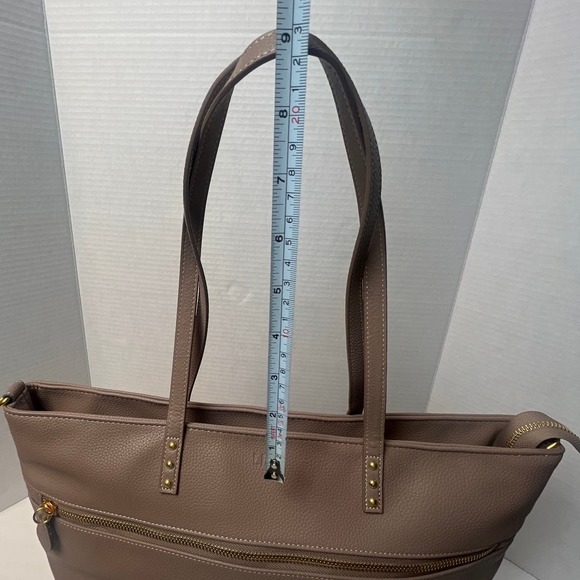 The Life Bag Vegan Leather Tote - Spacious & Stylish NWT - Picture 5 of 16